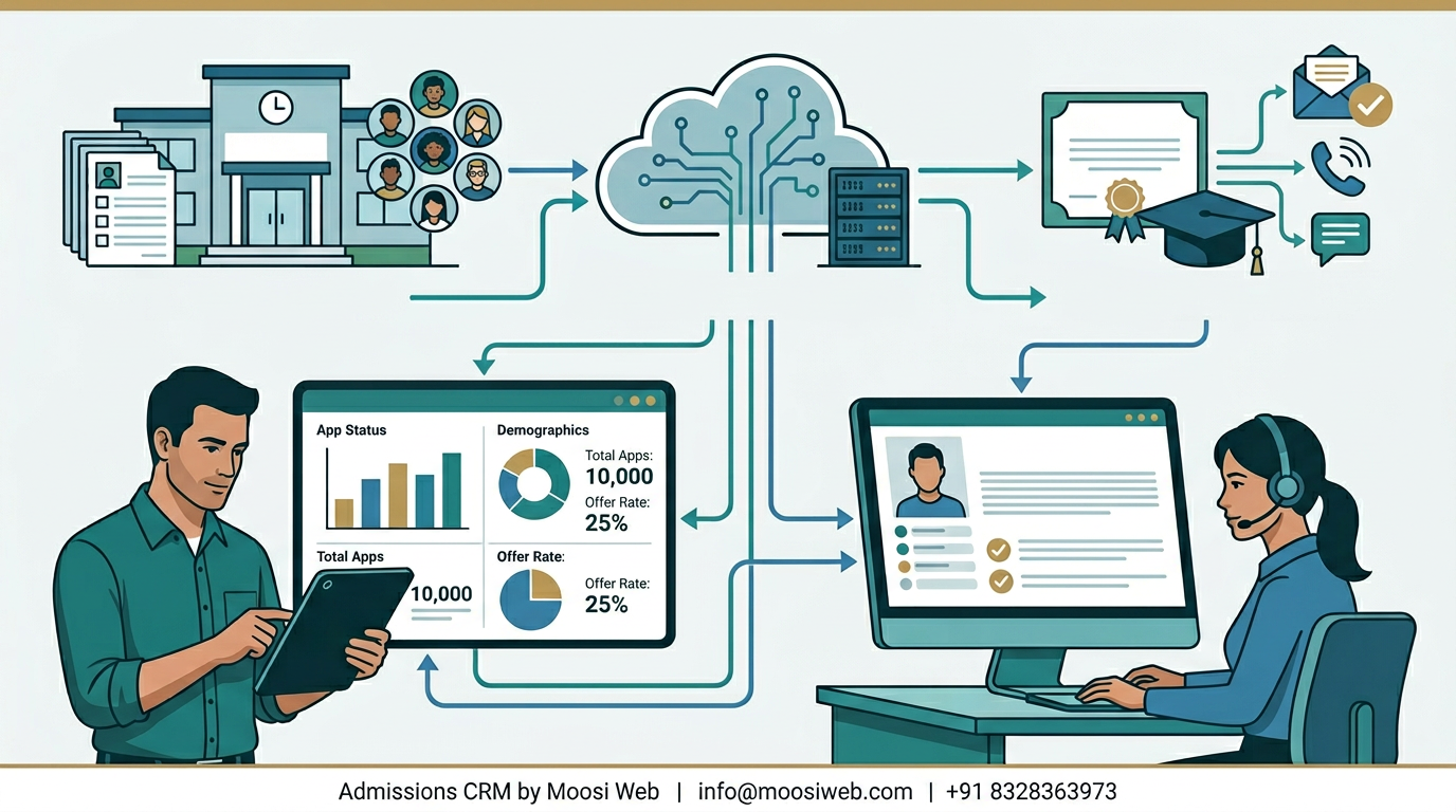 Admissions CRM for Multi-Campus Education Operations featured image