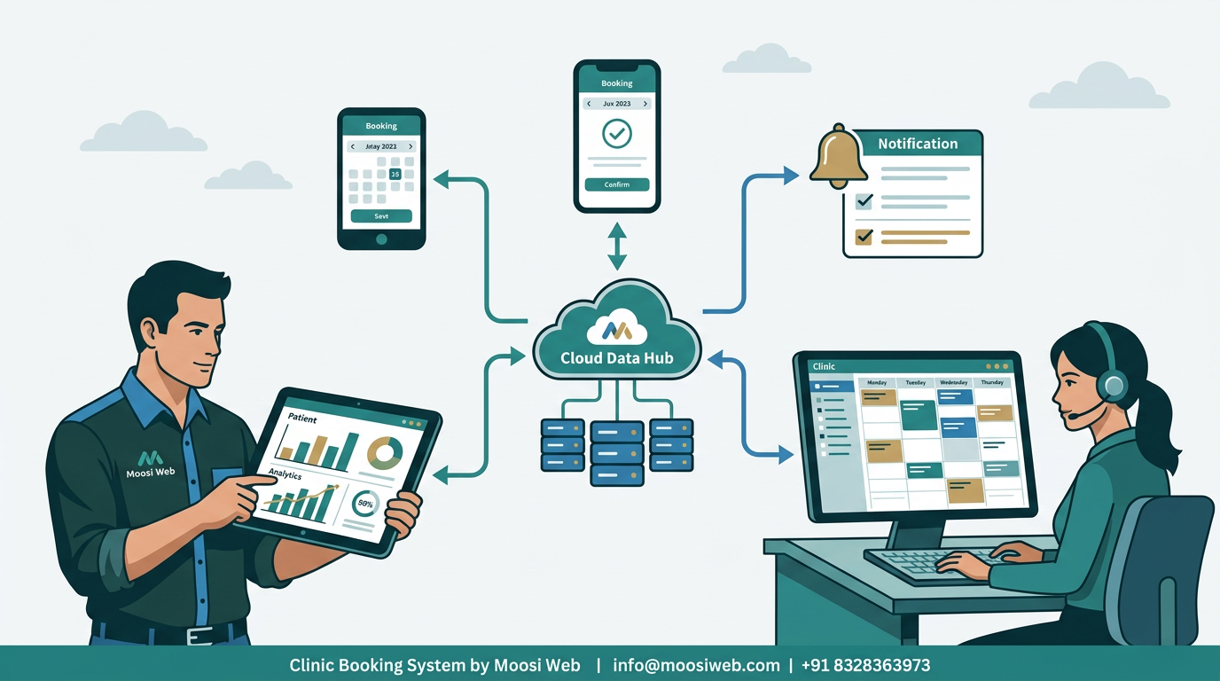 Clinic Booking System with Teleconsult and In-Person Slots featured image