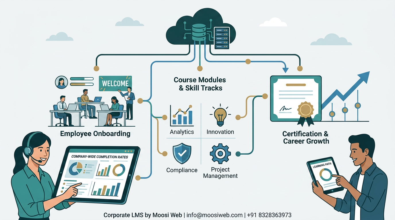 Corporate LMS for Compliance Learning Paths featured image