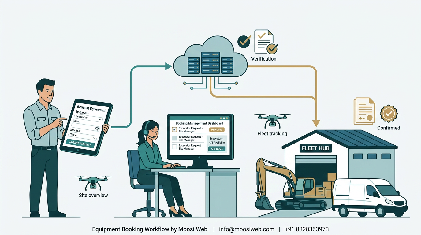Equipment Booking Workflow for Rental and Return Tracking featured image