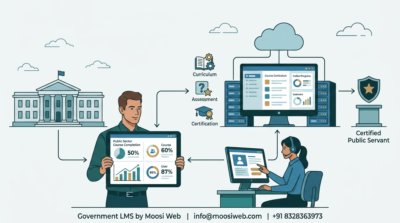 Government LMS for Skill Program Delivery Tracking featured image