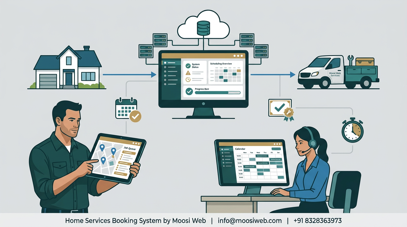 Home Services Booking System with Technician Matching featured image