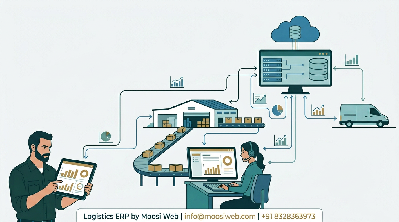 Logistics ERP for Fleet Scheduling and Billing Reconciliation — case study featured image