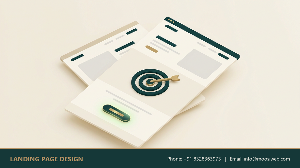 Landing page design preview