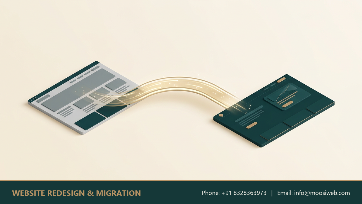 Website redesign & migration preview